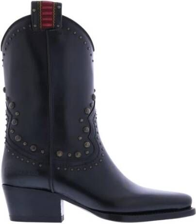 Dsquared2 Platte laarzen met studs voor dames