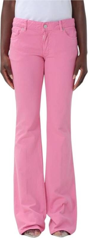 Dsquared2 Roze Bootcut Jeans voor Vrouwen