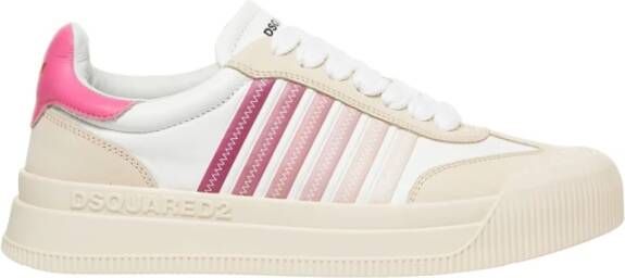 Dsquared2 Low-Top Sneakers New Jersey' Sneakers in poeder roze