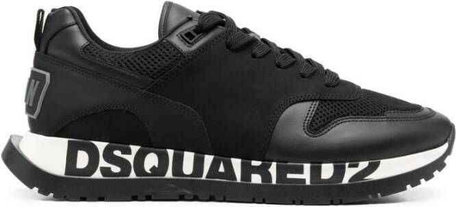 Dsquared2 Running Icon Heren Sneakers Nero Zwart Heren