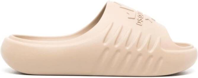 Dsquared2 Stijlvolle Schoenen voor Mannen en Vrouwen Beige Dames
