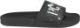 Dsquared2 Zwarte platte schoenen Slides & Thong Black Heren - Thumbnail 20