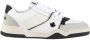 Dsquared2 Witte lage sneakers met driekleurige suède details Wit Heren - Thumbnail 2