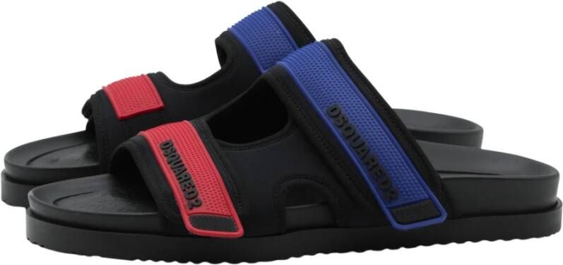 Dsquared2 Sliders Black Heren