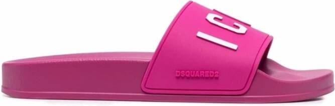 Dsquared2 Sliders Pink Dames