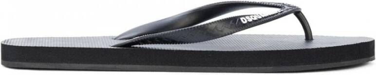 Dsquared2 Flip Flops Black Heren