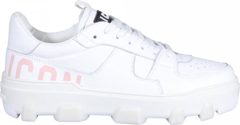 Dsquared2 Sneakers Basket Icon Low-Top Sneakers in wit