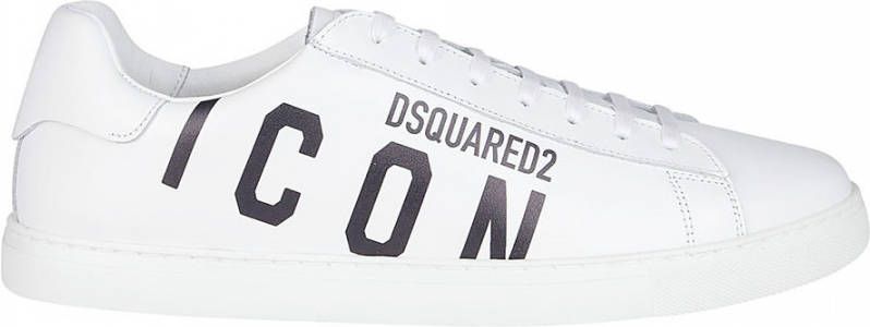 Dsquared2 con logo nieuwe tennisschoenen Wit Heren