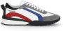 Dsquared2 men's shoes leather trainers sneakers Legend Wit Heren - Thumbnail 13