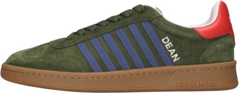 Dsquared2 Sport Schoenen `Boxer` Green Heren - Foto 3