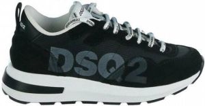 Dsquared2 Sneakers Running Sole Lace Zwart