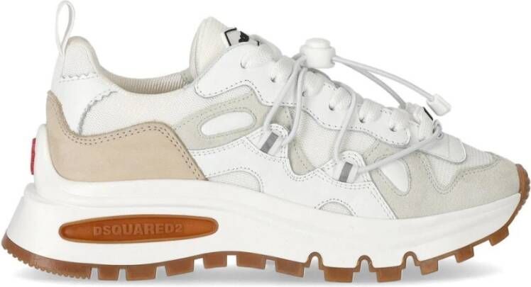 Dsquared2 Witte Sneaker Run DS2 Multicolor Dames