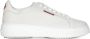 Dsquared2 Witte Sneakers 98%Cotton 2%Elastan White Heren - Thumbnail 5