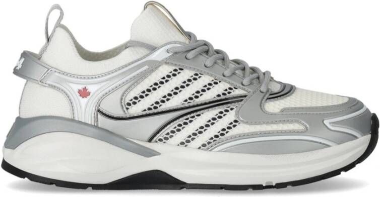 Dsquared2 Dash sneaker van jersey met mesh details