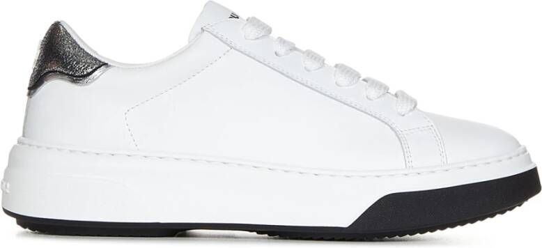 Dsquared2 Elegante en Modieuze Bumper Sneakers voor Vrouwen White Dames