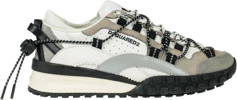 Dsquared2 Dames Lace-Up Low Top Sneake Gray Dames