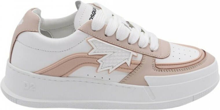 Dsquared2 Stijlvolle Sneakers voor dagelijks gebruik White Dames