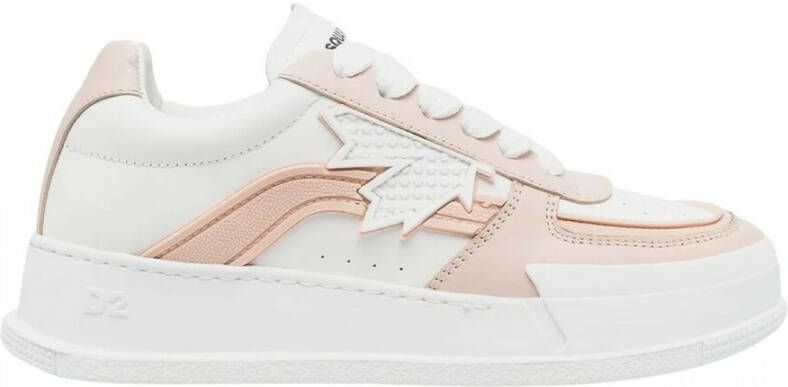 Dsquared2 Stijlvolle Sneakers voor dagelijks gebruik White Dames
