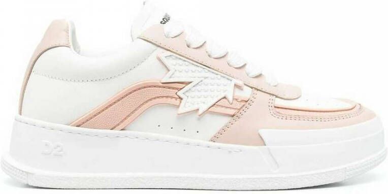Dsquared2 Stijlvolle Sneakers voor dagelijks gebruik White Dames