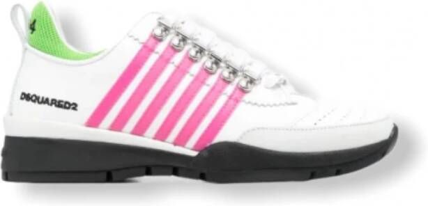 Dsquared2 Logo Embroidered Sneakers Wit Dames
