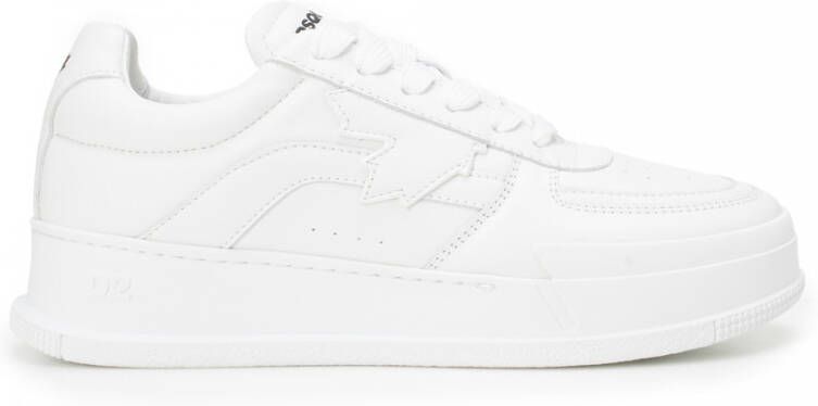 Dsquared2 Esdoornblad Sneakers White Heren