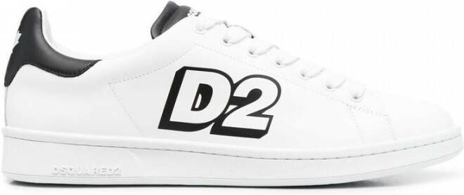 Dsquared2 Lage Sports Sneakers White Heren