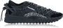 Dsquared2 Trendy Lace-Up Low Top Sneakers Black Dames - Thumbnail 11