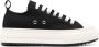 Dsquared2 Zwarte Canvas Sneakers met Witte Rubberen Zool Black Heren - Thumbnail 1