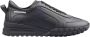 Dsquared2 Zwarte Leren Sneakers met Geperforeerd Detail Black Heren - Thumbnail 2