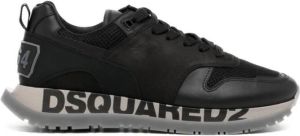 Dsquared2 Running sneaker met kalfsleren details