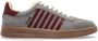 Dsquared2 Grijze en Bordeaux Sneakers voor Heren - Thumbnail 1