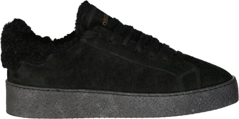 Dsquared2 Stijlvolle Leren Sneakers voor Heren Black Heren