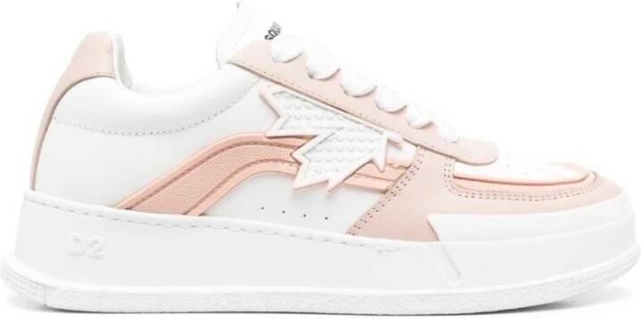 Dsquared2 Stijlvolle Sneakers voor dagelijks gebruik White Dames