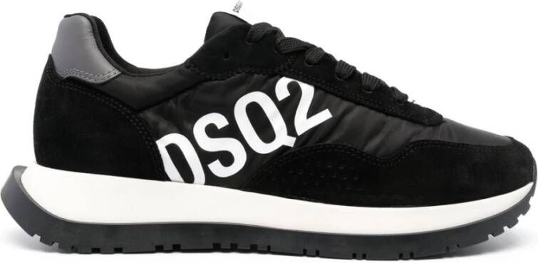 Dsquared2 Stijlvolle Sneakers voor Heren Zwart Heren