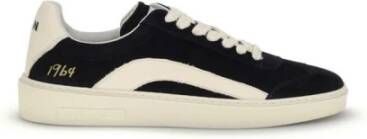 Dsquared2 Stijlvolle Suède Sneakers met Merk Binnenzool