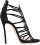Dsquared2 Stiletto Hak Suède Sandalen - Thumbnail 1
