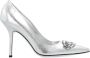 Dsquared2 Stiletto pumps met logo Gray Dames - Thumbnail 1