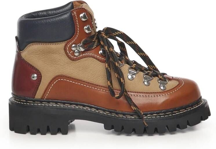 Dsquared2 Trekking Style Kalfsleren Laarzen