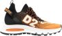 Dsquared2 Verbrand Oranje Blad Print Sneakers Oranje Heren - Thumbnail 1