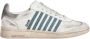 Dsquared2 Verouderde Gestreepte Sportieve Sneakers - Thumbnail 1