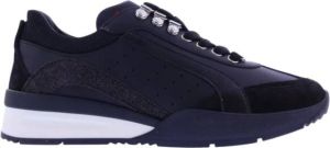 Dsquared2 Original Legend sneaker van leer met suède details