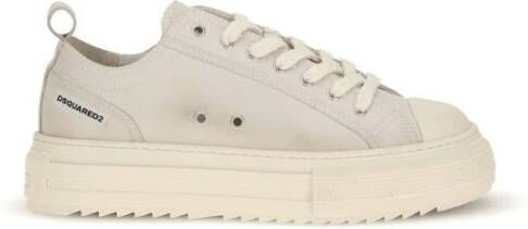 Dsquared2 Vintage kalfsleren sneakers
