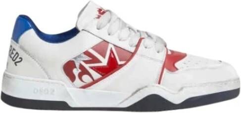 Dsquared2 Vintage Sneakers met sterren details