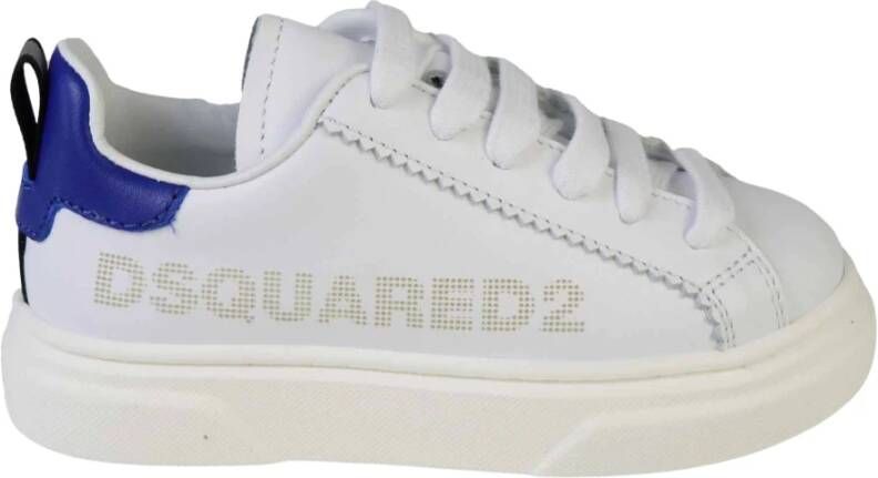 Dsquared2 Wit Royal Sneakers White Heren