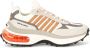 Dsquared2 Witte Bubble Platte Schoenen - Thumbnail 1