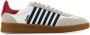 Dsquared2 Witte Leren Boxer Sneakers Multicolor Heren - Thumbnail 1