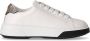 Dsquared2 Witte Leren Sneakers met Gouden Detail White Dames - Thumbnail 7