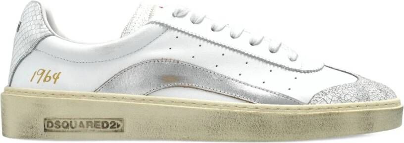 Dsquared2 Witte Rider Front Lace Sneakers