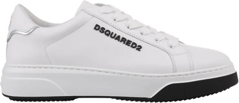 Dsquared2 Witte Sneakers Deze White Heren