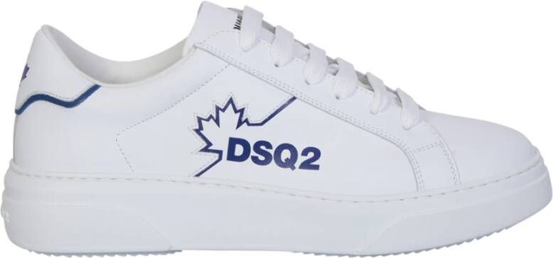 Dsquared2 Witte Sneakers met Canadese Stijl White Heren
